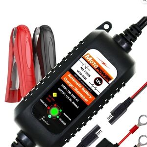 MOTOPOWER 12V Fully Automatic Battery Charger Maintainer (43)
